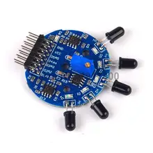 1PCS 5 Way Flame Sensor Module Digital Analog Output Fire extinguisher Robot for Arduino