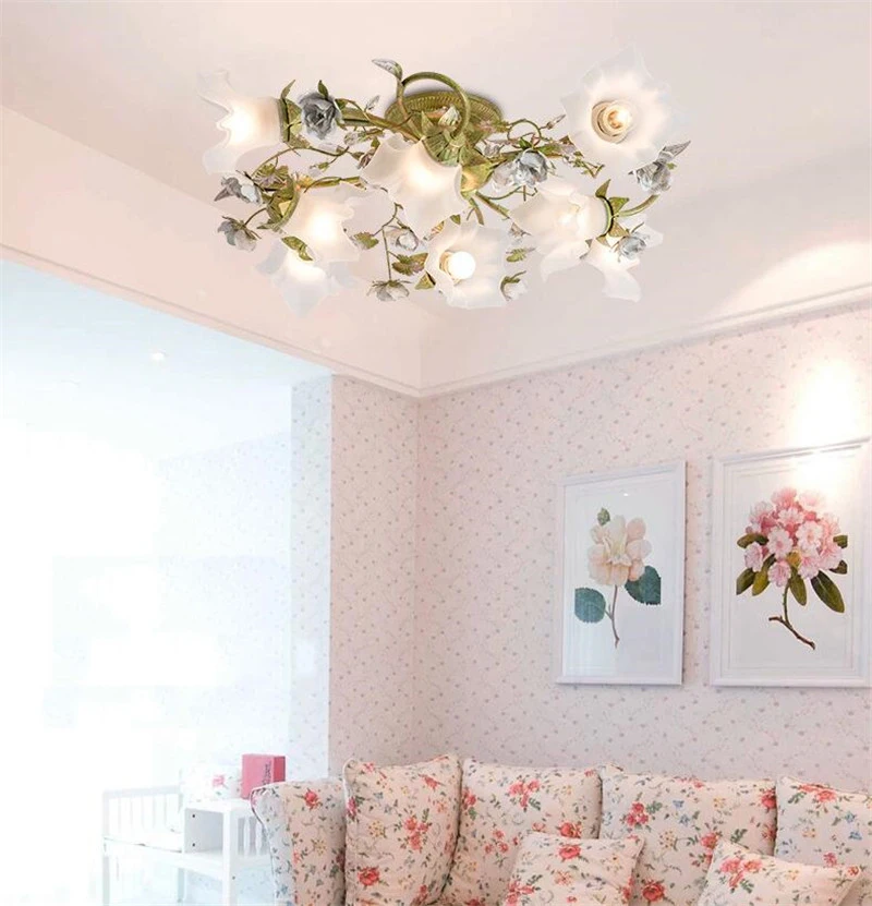 Flower ceiling lamp (14)