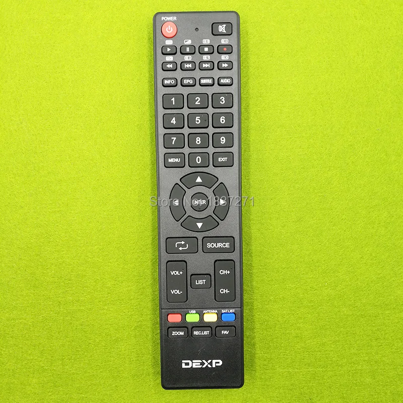 Оригинальный пульт дистанционного управления для ЖК телевизора dexp H32B7300C F43B7200C