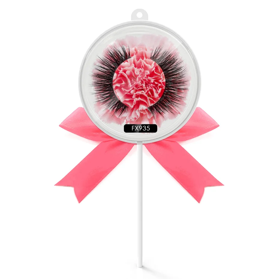 Genailish Lollipop накладные ресницы из норки поддельные 3D натуральные долговечные 1 пара
