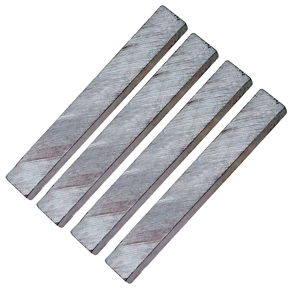 4 Pcs of Pack Mini Electric Guitar Humbucker Pickup Magnet Bar Accessories 60x7.5x5mm