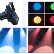 40 шт./лот, DMX 10 W RGBW светодиодный остронаправленный светильник светящийся хрустальный шар, Дискотека прожектор диджея Вечерние развлечения