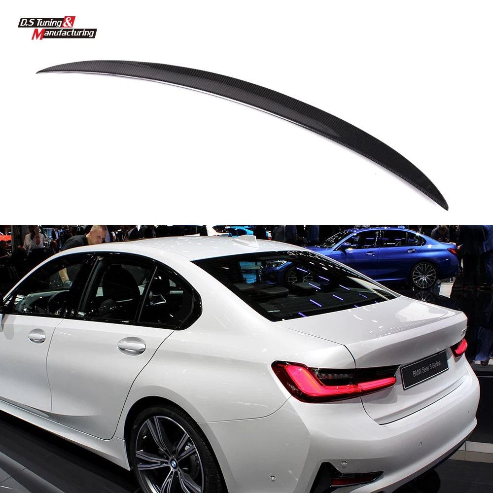 

3 Series G20 G80 320d 330i P Style Rear Trunk Carbon Spoiler Back Wings 2019-IN