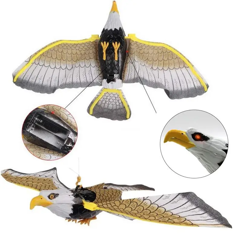 Electronic Eagle Sling Hovering Hawk Birds Toy with Flashing Sounding