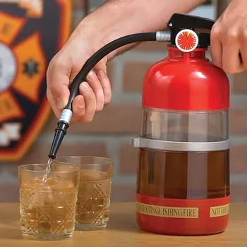 

Bar Creative Fire Extinguisher Water Beer Dispenser Alcohol Liquid Soft Drink Beverage Dispenser Machine Water Bottles