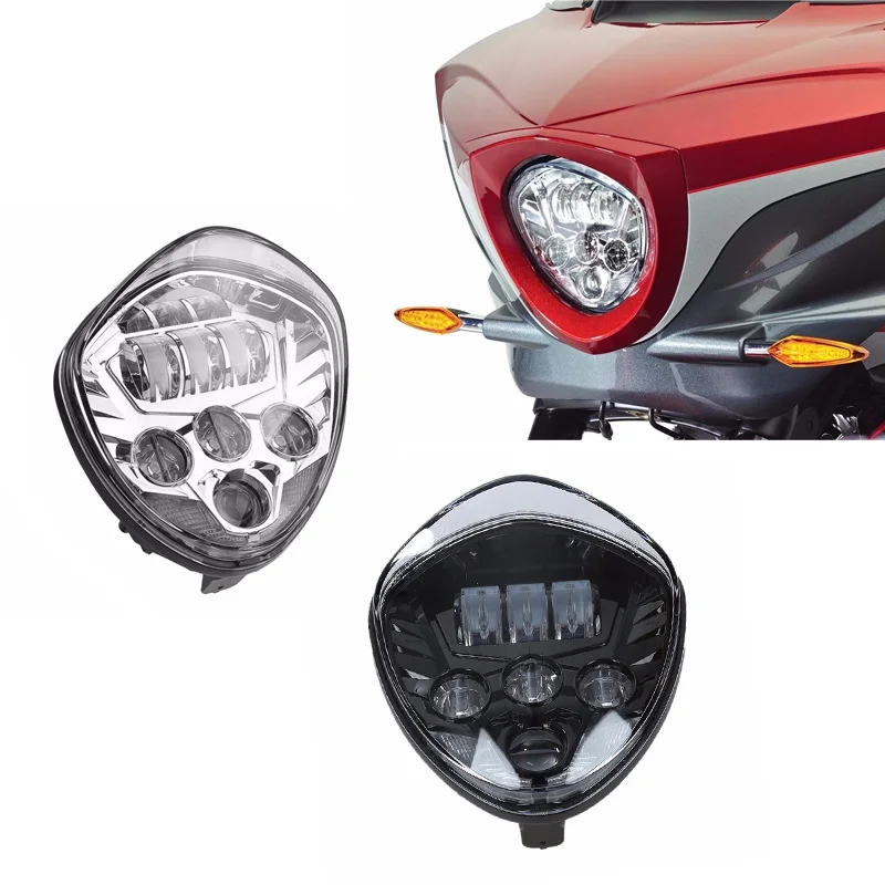 Black Motorcycle LED Headlight Kit for Victory Victory Cross Country