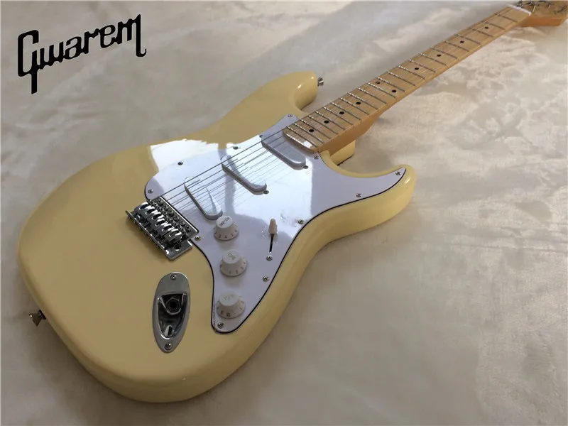 

Electric guitar/Gwarem new st guitar/yellow color/S-S-S pickups/guitar in china