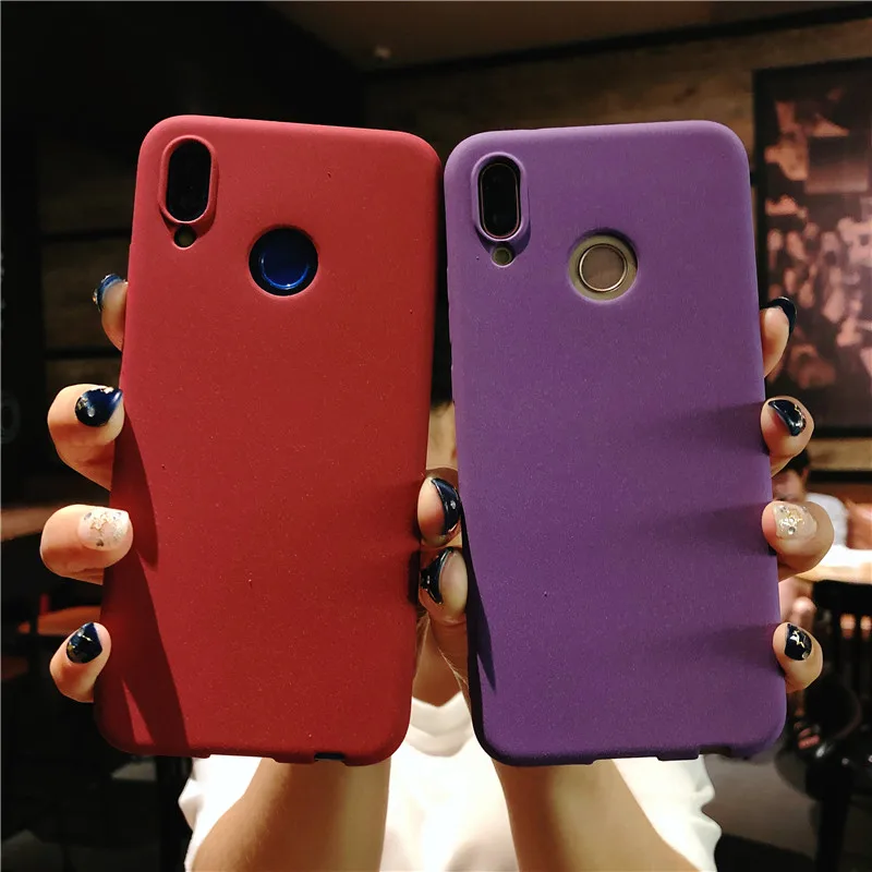 Тонкий матовый Песочная текстура чехол для huawei P20 Lite P10 P9 P8 2017 Коврики 10 Honor 8 9 5A 5C 6A