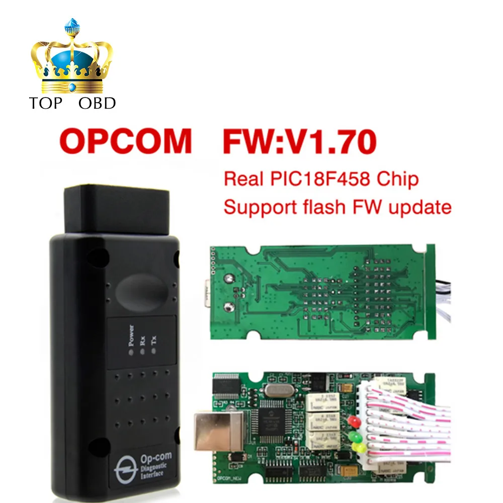 Prix pour 2017 Date OPCOM V1.70 firmware A + + + qualité OP-COM Pour Opel outil De Diagnostic OP COM avec réel pic18f458 peut être flash mise à jour Prix pour 2017 Date OPCOM V1.70 firmware A + + + qualité OP-COM Pour Opel outil De Diagnostic OP COM avec réel pic18f458 peut être flash mise à jour