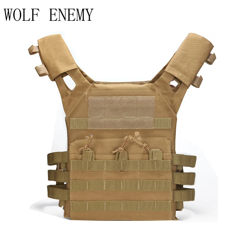 1000D Tactical Military Molle Plate Carrier JPC Vest Airsoft Paintball Hunting Police Outdoor Vest