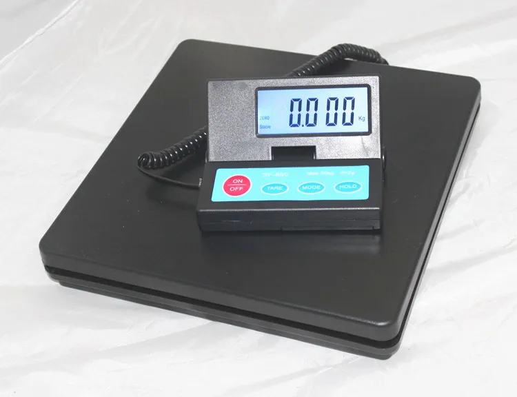 110lbs x 0,1 oz Цифровой Почтовый Вес весы тяжелых посылок почтовый офис скамейка весы с подсветкой ЖК