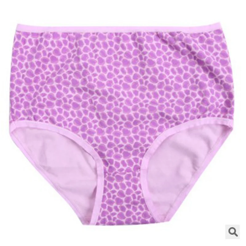 Comsoft 5PCS Underwear Women Briefs Ladies cotton panties high waist Intimates Lingerie plus size L-XXXXL bragas for Women