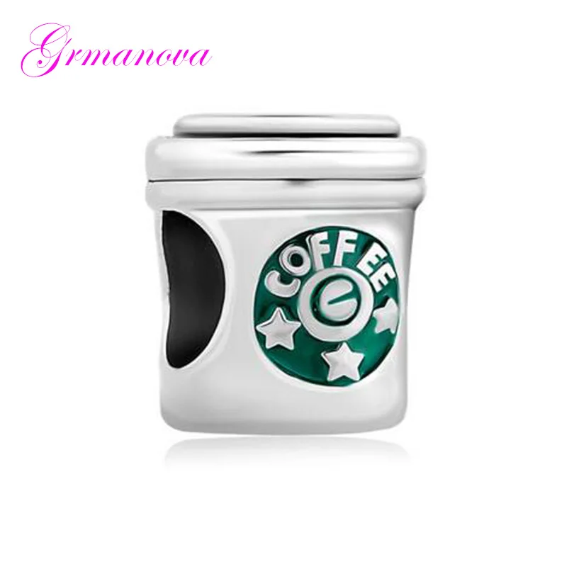 

Zinc alloy charm beads fashion blue crystal handmade DIY jewelry making accessories amulet Fit Pandora Bracelet Necklace