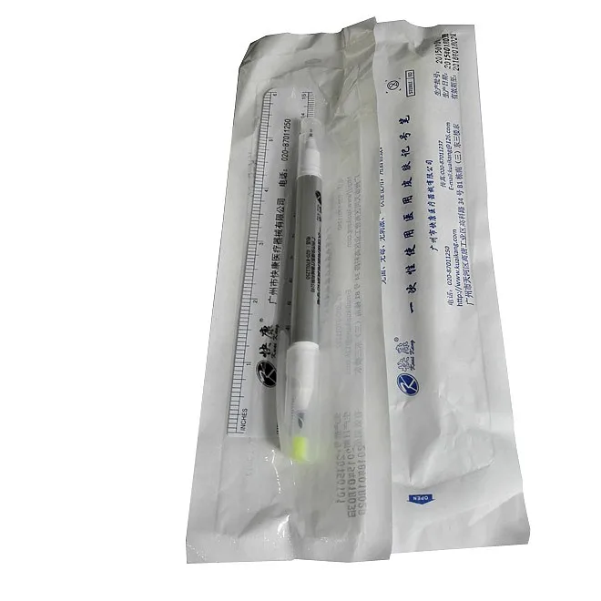 Medical Skin Marking Pen Micro plastic Needle Medical Cosmetic Surgery