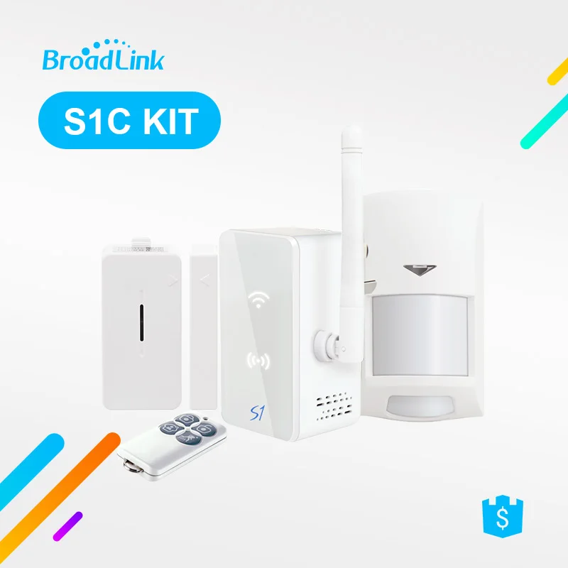 

Broadlink S1 S1C Kit Home Automation System Security Alarm Detector SmartOne Door Sensor Remote Control By IOS Android