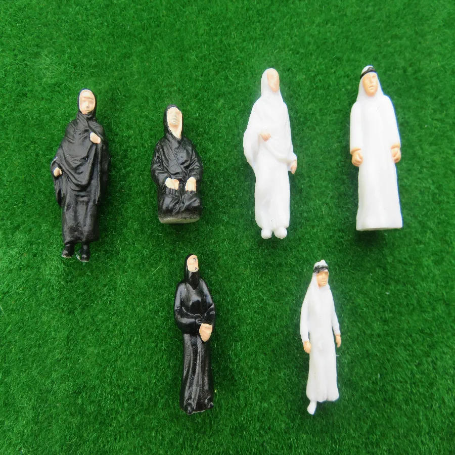 architecture scale model arab figure in building (2)