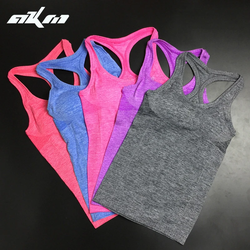 

2015 Hot new Women Sports Bra Female Tops Padded sports Vest Gym Fitness Vest 5 colors High quality