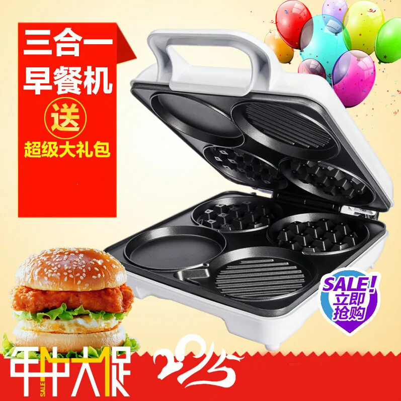 High Quality Multifunction Machine Waffles Muffin Pancake Breakfast | Бытовая техника