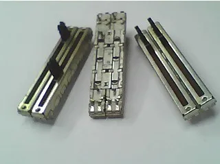 

Taiwan produced double- digit slide potentiometer 50KA \u0026 times; 2