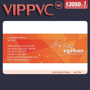 

a13050 business card Template for Design and Printing Plastic business cards