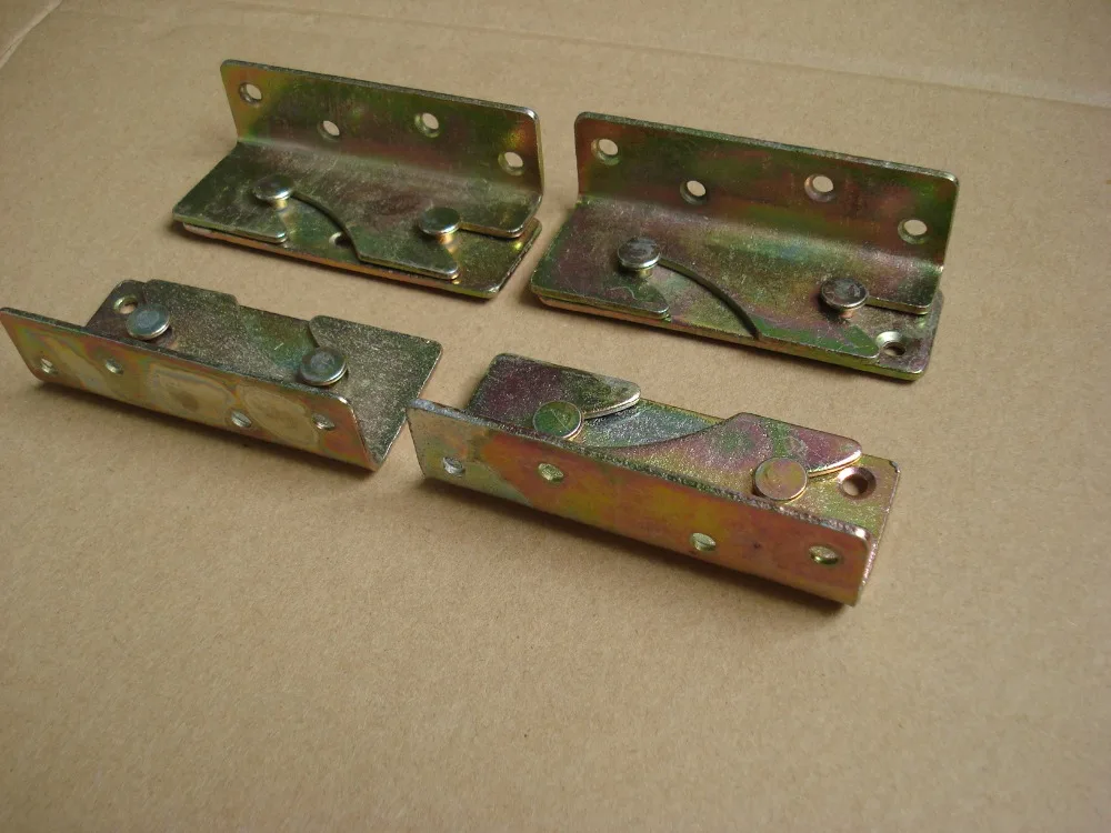 2016 hot sales 4set/lot thickening bed to hang insert hinge hinge bed