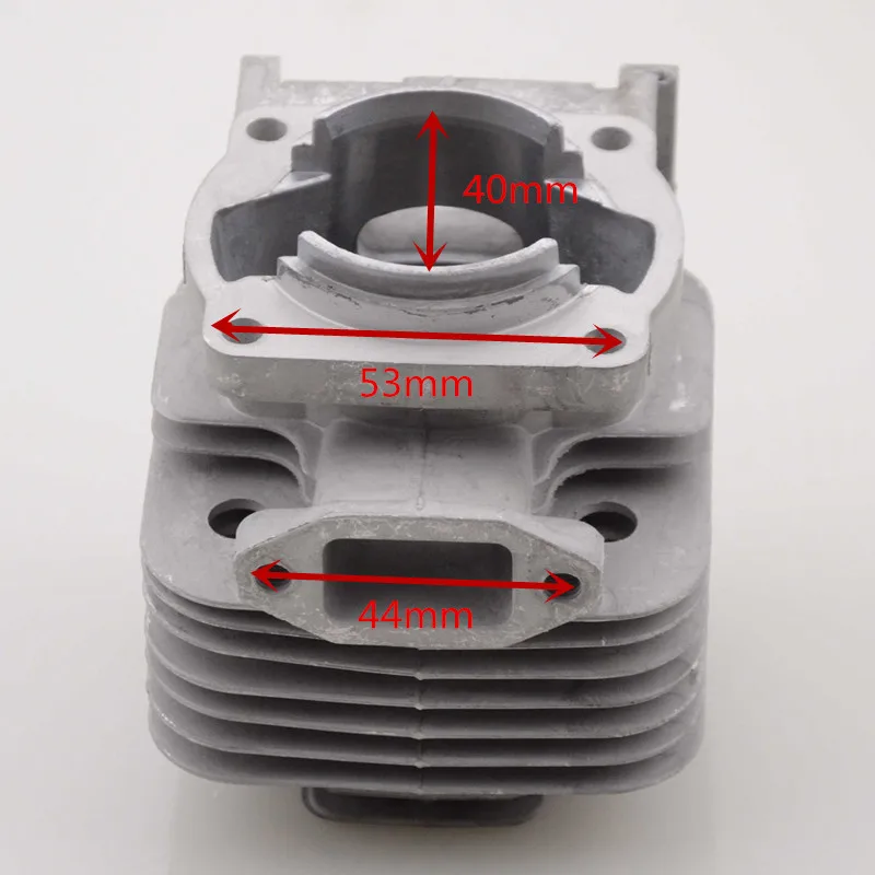 GOOFIT 40 мм Диаметр цилиндра блок для 2-х тактный 43cc(40-45) двигателя карманный велосипед k074-021