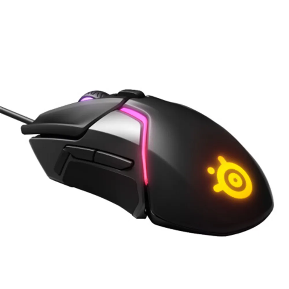 Steelseries Rival 600 игровая мышь TrueMove3+ двойной оптический сенсор RGB взвешиваемая профессиональная FPS мышь