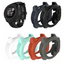 Light-weight Smart Protector Case Silicone Skin Protective Case Cover For Garmin Instinct Sports Watch