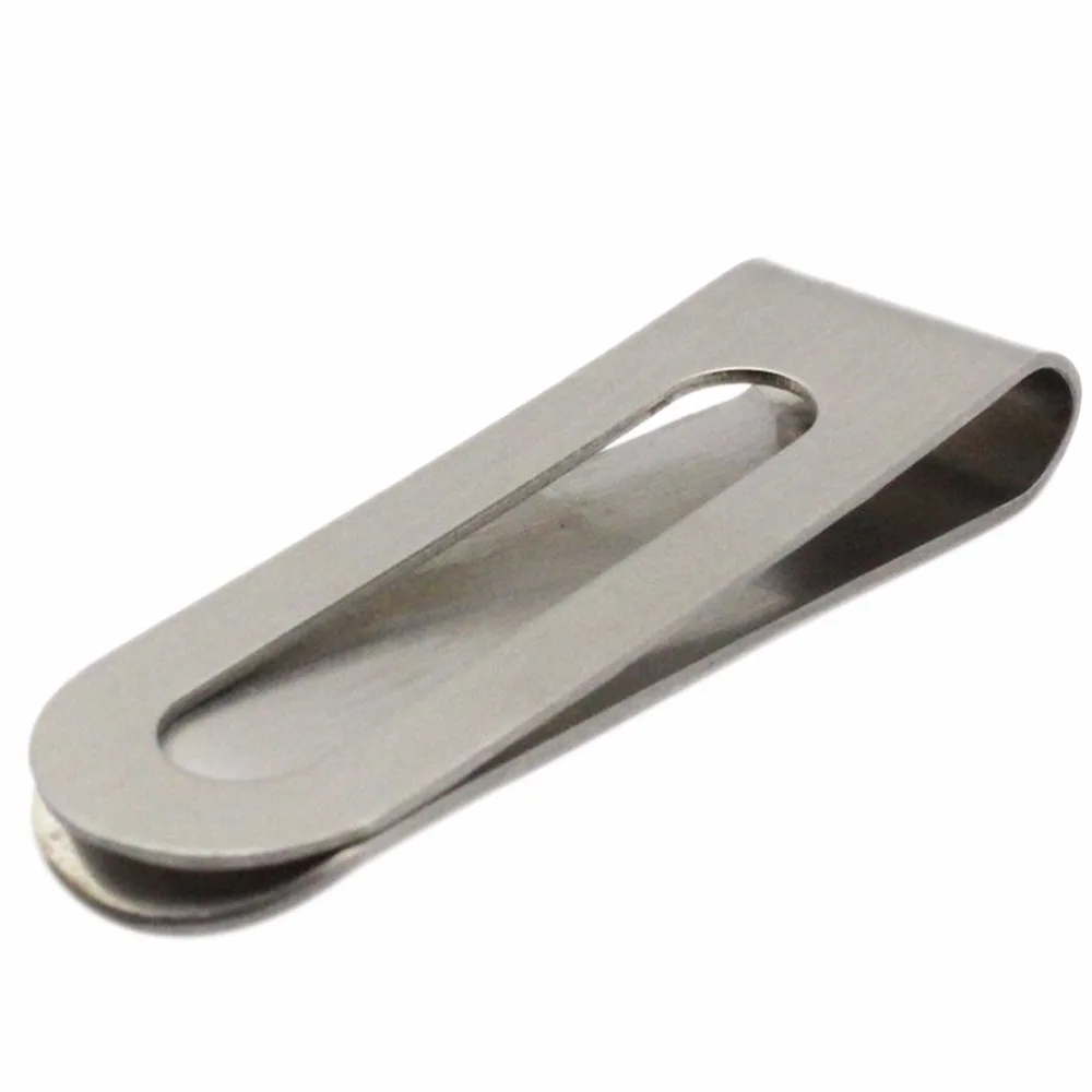 Stainless Steel Metal Money Clip Fashion Simple Gold Silver Dollar Cash Clamp Holder Wallet for Men money clips wallet