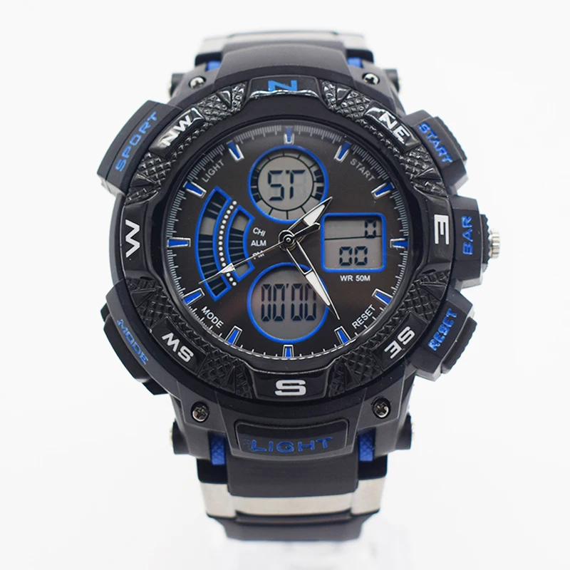 blue waterproof watches for men original man automatic watchs esportivo mens brand digitales