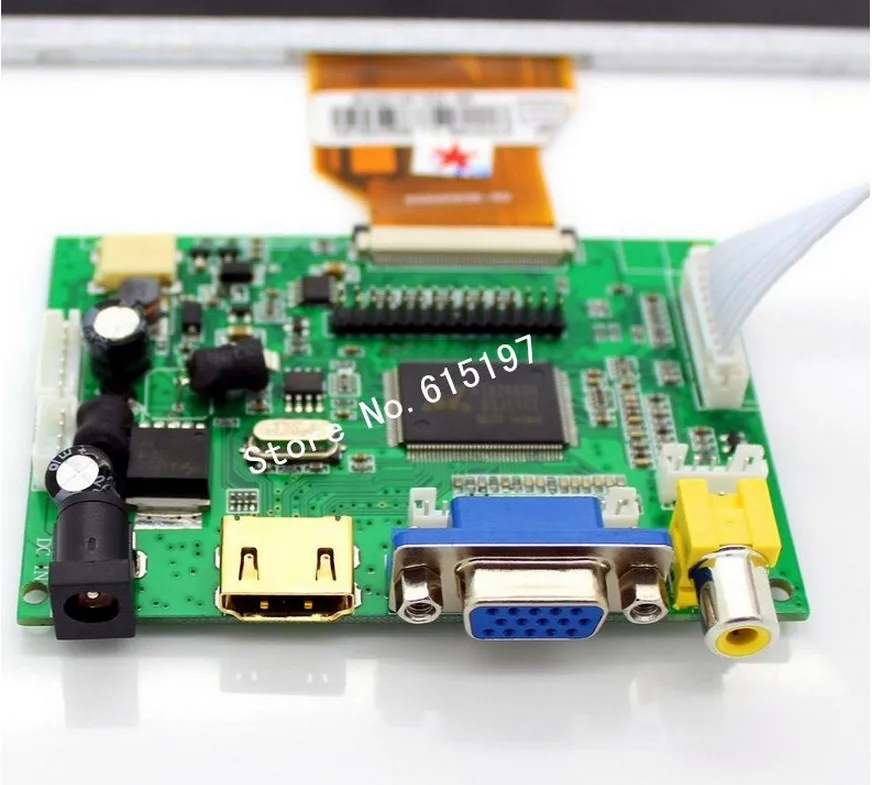 Skylarpu 7'' For INNOLUX Raspberry Pi LCD Touch Screen Display TFT Monitor AT070TN90 Touchscreen Kit HDMI VGA Input Driver Board