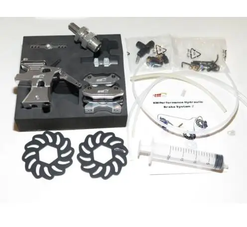 HPI KM ROVAN BAJA 1/5 5T 5B SILVER PERFORMANCE HYDRAULIC FRONT BRAKES