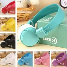 Подарки милые наушники Карамельный цвет складная детская гарнитура наушники для Mp3 смартфон девочек Xiaomi портативных ПК