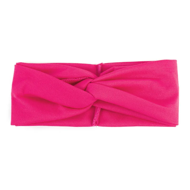 Women'S Headband Fashion Color Block Twist Stretch Headbands Ladies Sports Yoga Turban Knitted Headband for Girls Wrap Bow Hair bow hair clip Hair Accessories