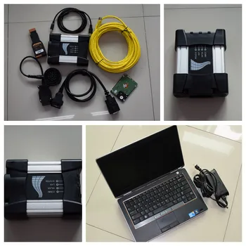 

2019.07 For bmw icom a2 +b+c+ laptop for Del-l E6320(4G, I5) installed icom a2 software rheigold expert mode ready to work