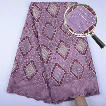 

Stones Lace African Cotton Lace Fabric Swiss Voile Fabric For Wedding Dress Swiss Voile Lace In Switzerland 5 Yards/Pieces A1527