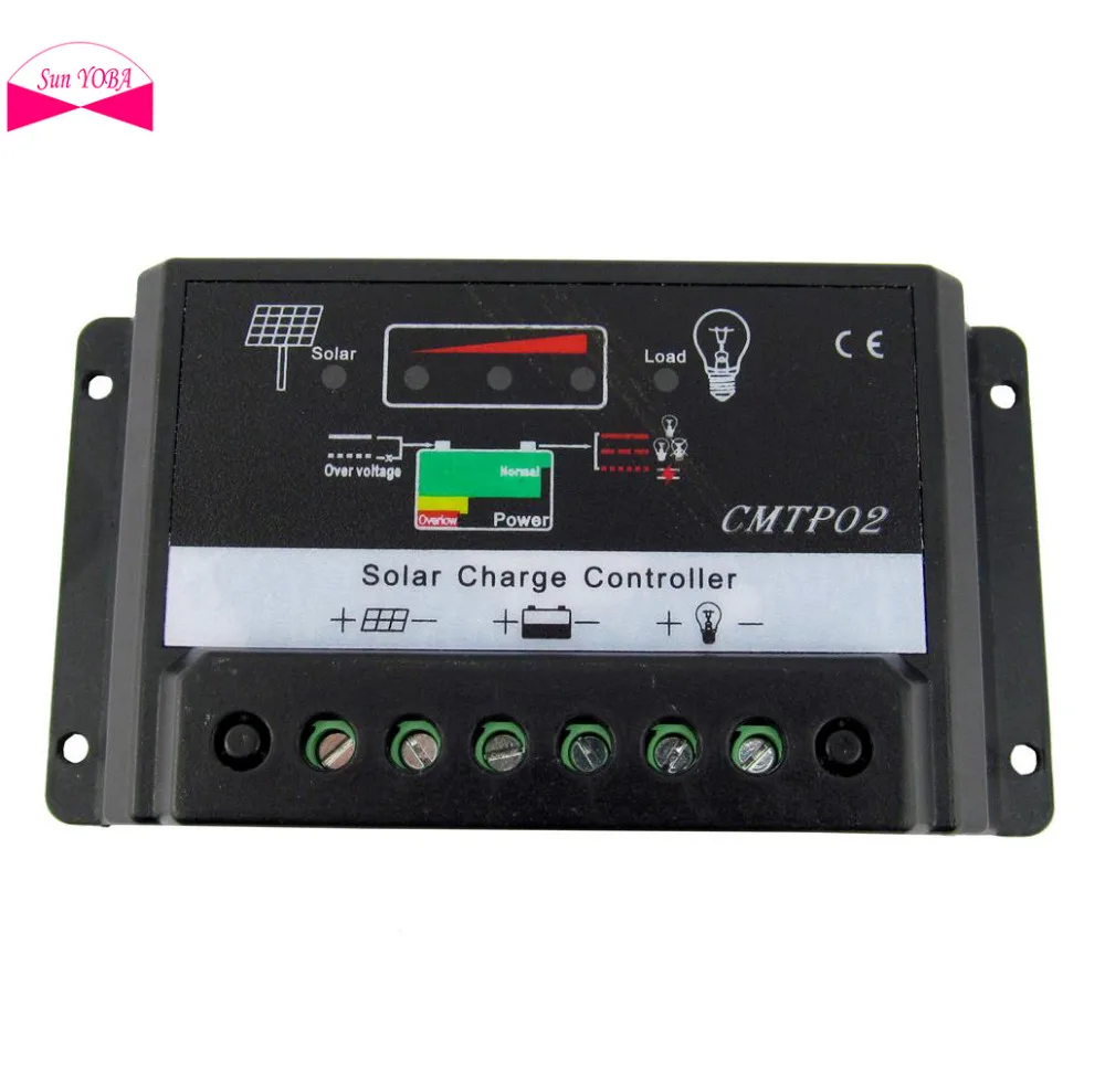 

20A PWM Solar Panel Battery Regulator Charge Controller 12V 24V Auto Switch