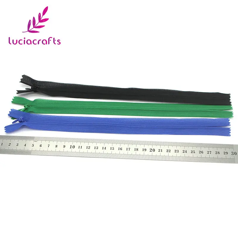 Продажа! Lucia crafts 5 шт./лот разноцветные нейлоновые катушки на молнии