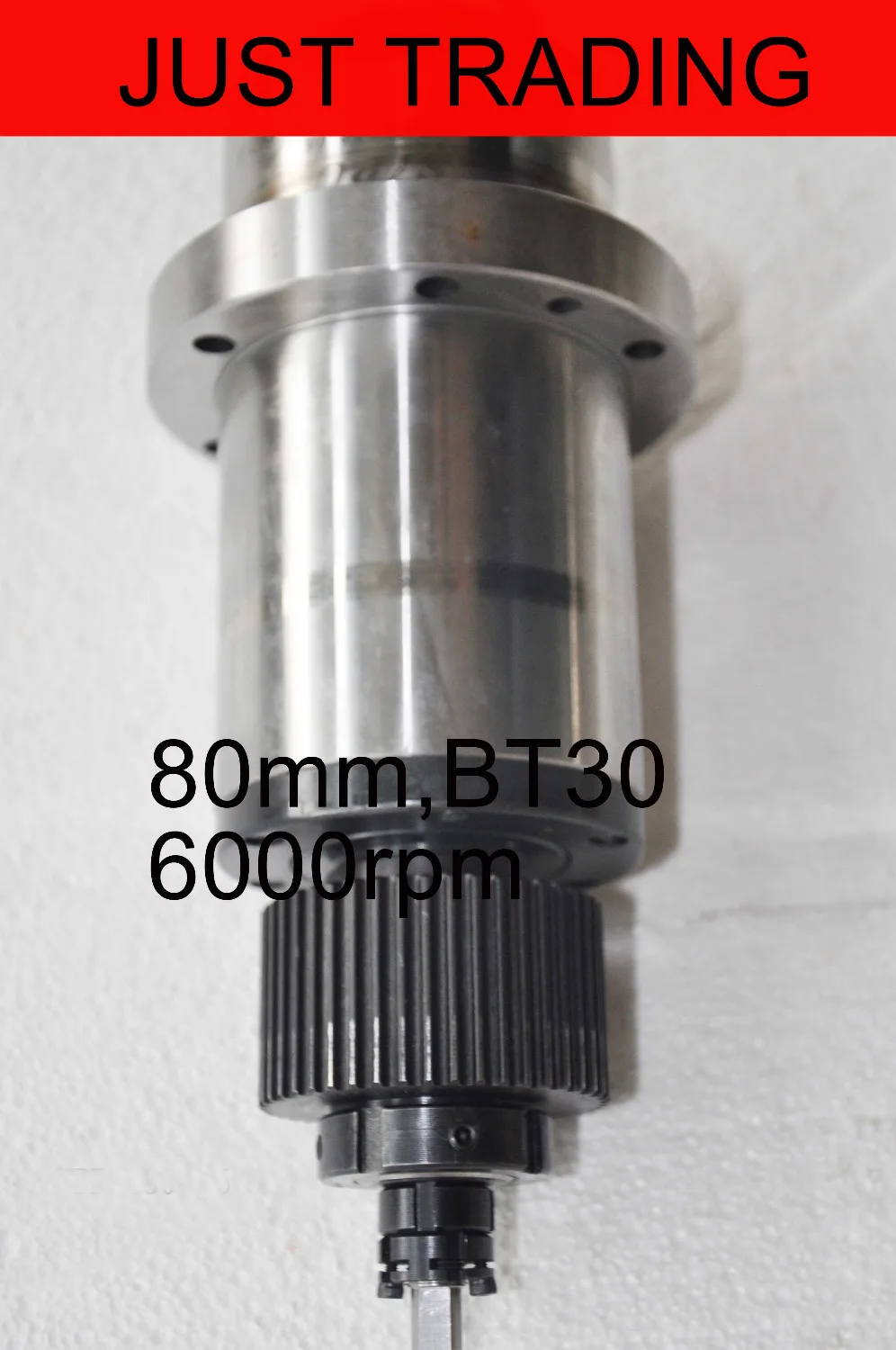 80mm diameter,BT30,ATC type milling and drilling belt drive spindlein