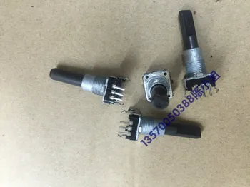 

2PCS/LOT ALPS Alps type EC12 encoder without positioning 12 pulse shaft long 30mm digital potentiometer