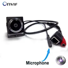 1080P Audio video camera MINI IP camera H.264 microphone camera P2P network for 1.78mm Fisheye Lens Wide Angle Fisheye Lens