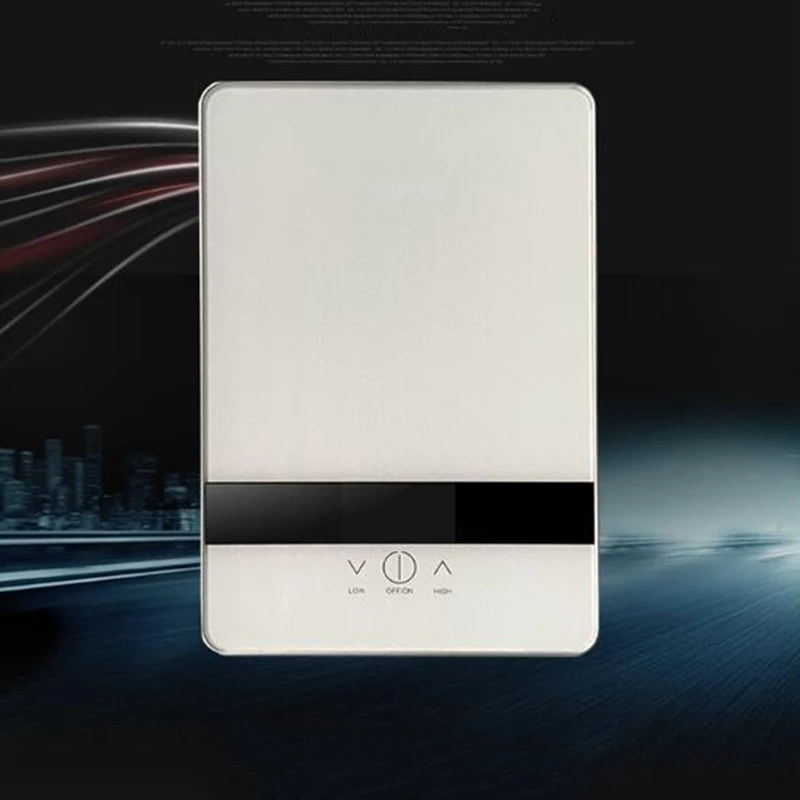 

6500W Instantaneous Water Heaters Shower Digital Display Wall Mounted Smart Touch Leakproof Electric Function Kitchen 220V