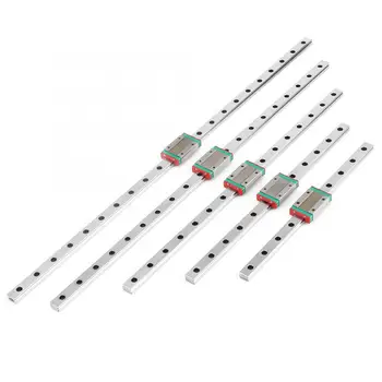 

Miniature Linear Sliding Rail Guide Block cnc parts 250mm 300mm 400mm 500mm 550mm linear guide+carriage