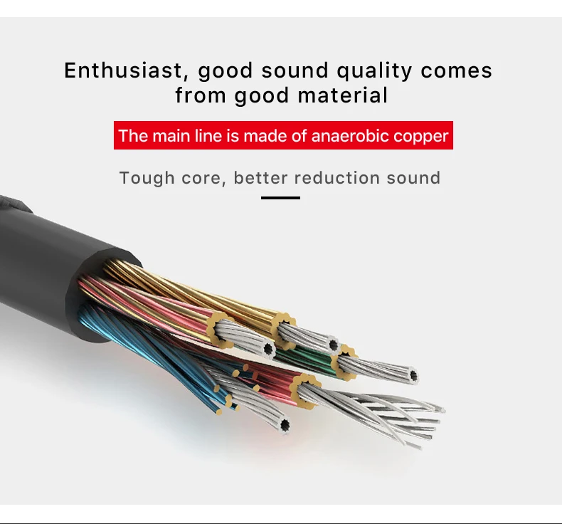 Heavy Bass Headphones 3.5mm Wired Earphone Earbuds (7)