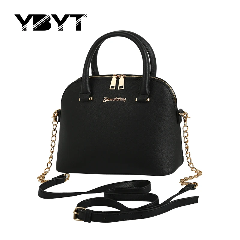 casual black small chains totes shell handbags hotsale women evening clutch ladies purse famous designer shoulder crossbody bags