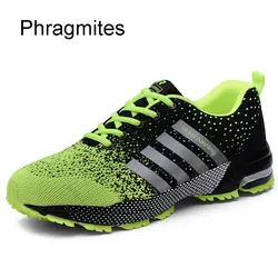 Phragmites/Новые Модные осенние кроссовки больших размеров 45, 48, повседневная мужская обувь на платформе, tenis masculino esportivo