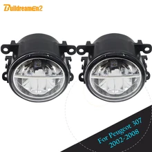 Buildreamen2 For Peugeot 307 2002 2003 2004 2005 2006 2007 2008 Car LED font b Lamp