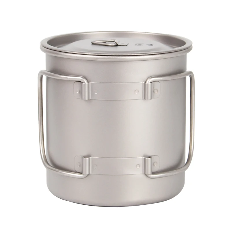 Keith Ti3201 300 ml de taza al aire libre vajilla Camping viajar mango plegable taza
