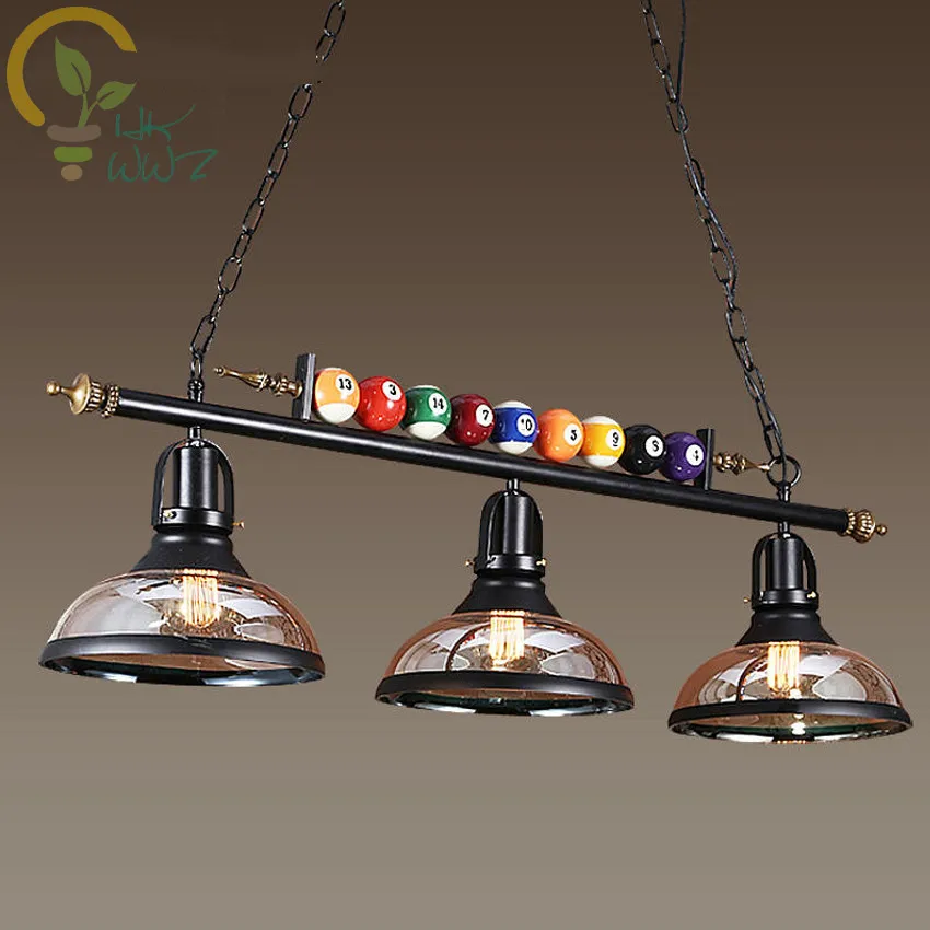 Creatieve Pooltafel Hanger Lamp Nordic Versieren Lichten Retro