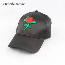 Furandawn летняя новая модная бейсболка s женские черные шляпы Цветочная Солнечная шапочка